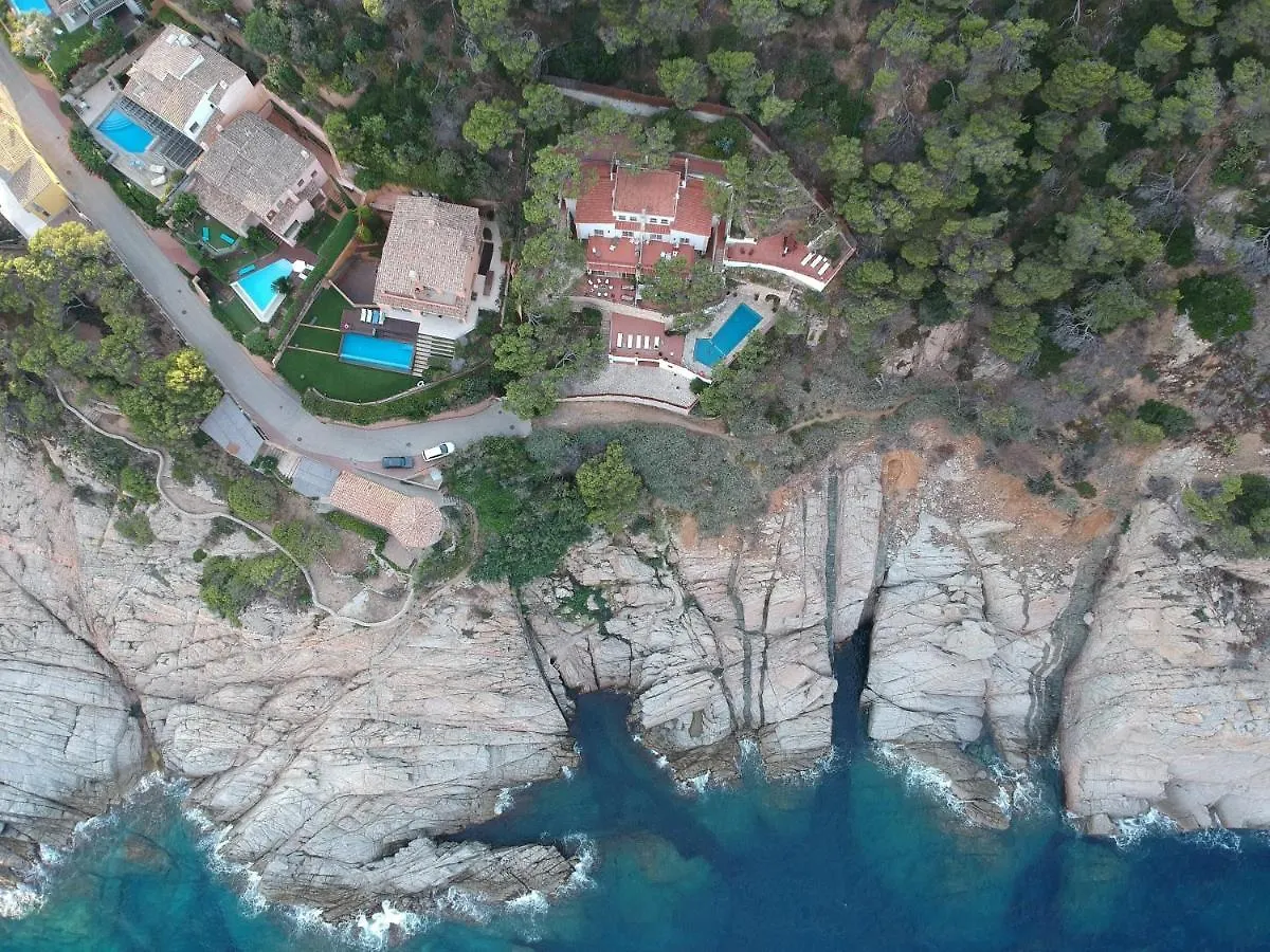 Villa Transatlantique En Premiere Ligne De Mer Dite Villa Esmeralda Llafranc 0*,  Spanyolország