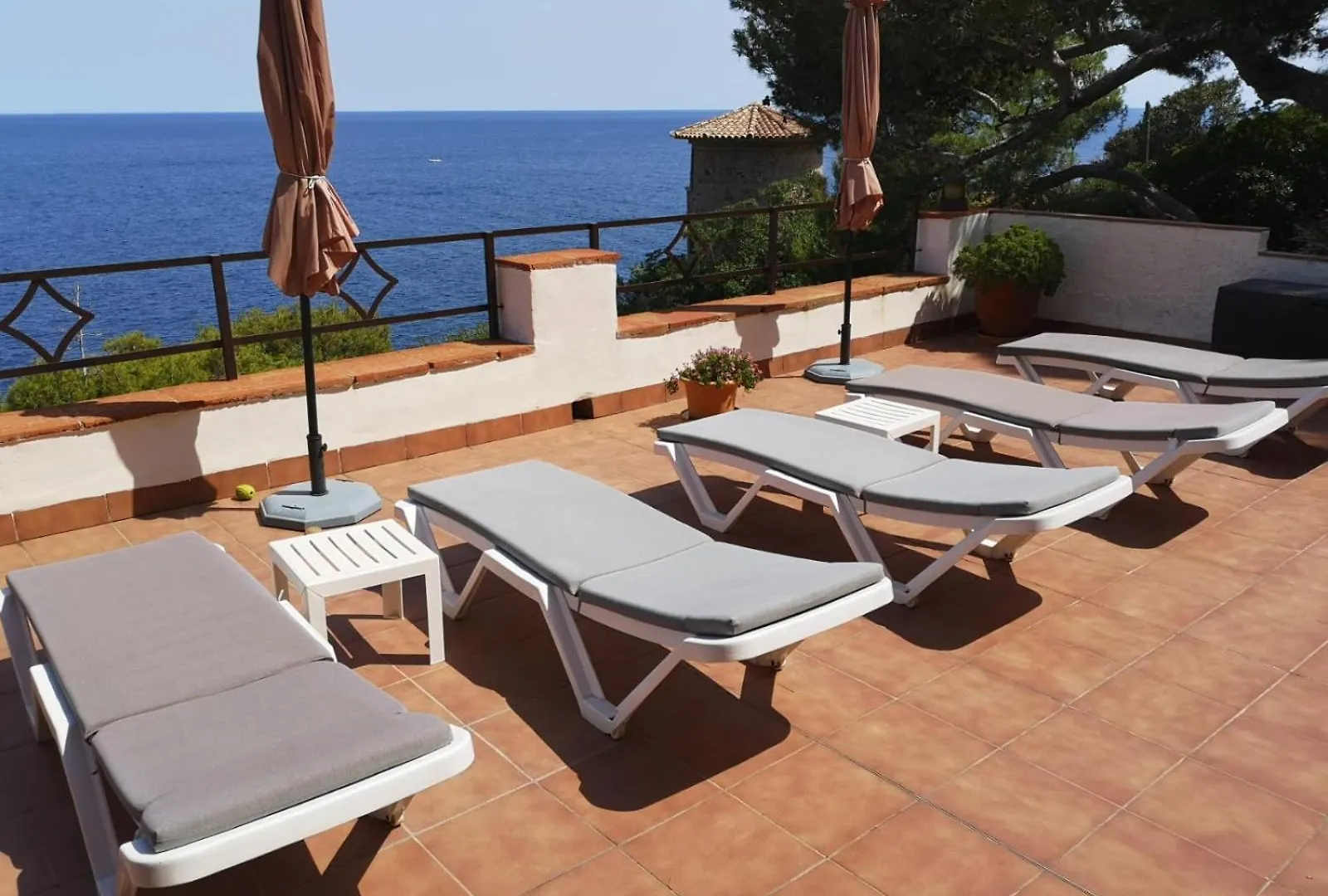 Villa Transatlantique En Premiere Ligne De Mer Dite Villa Esmeralda Llafranc Spanyolország
