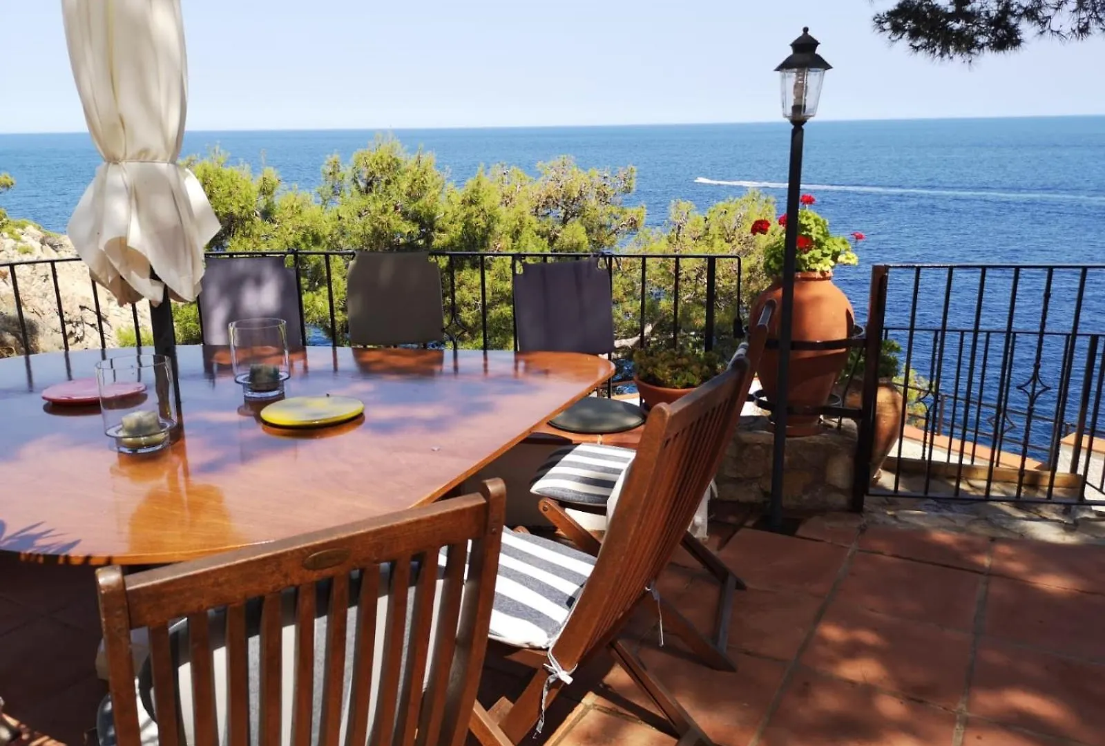 Villa Transatlantique En Premiere Ligne De Mer Dite Villa Esmeralda Llafranc Spanyolország